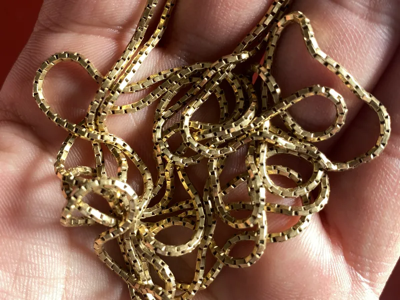 Chaîne en or 18 carats reçue en héritage, expertisée et rachetée à Forest