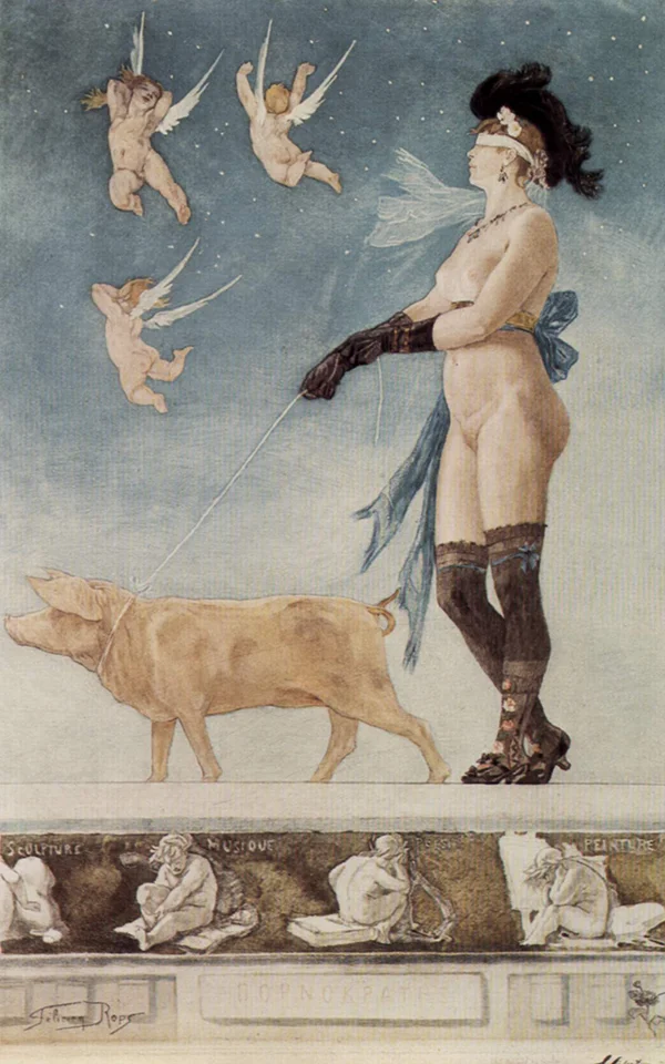 Félicien Rops - Le Pornocratès