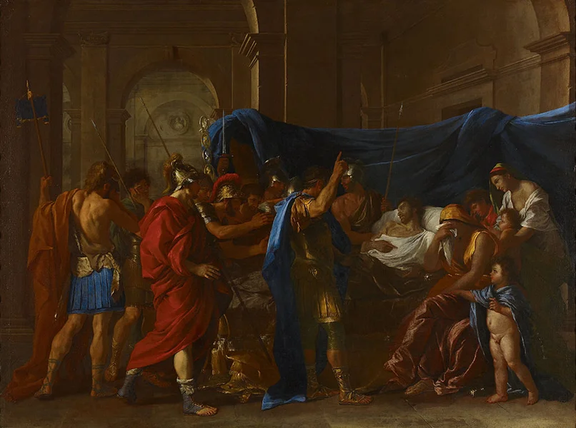 Nicolas Poussin - La Mort de Germanicus