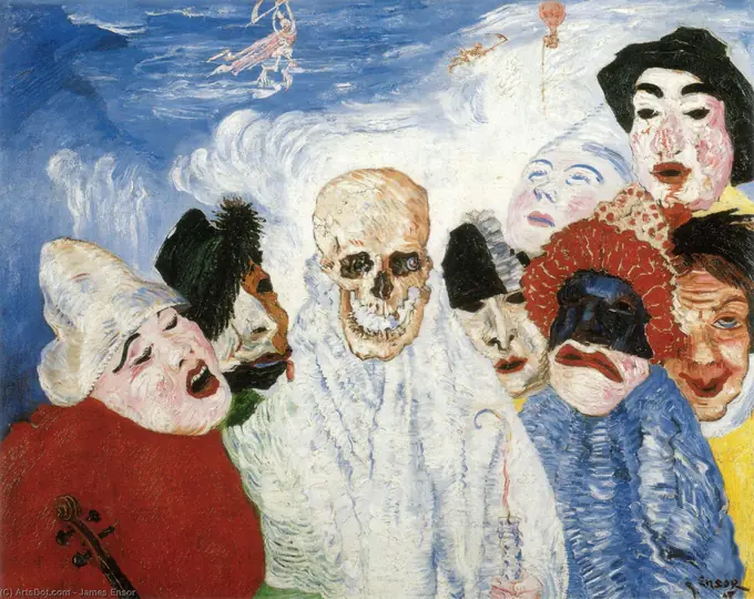 La muerte y las mascaras