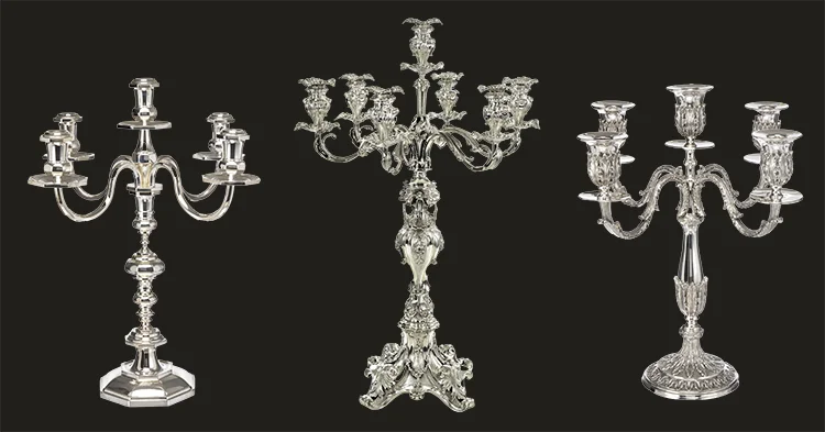 Les différents types de candélabres en argent : Guide complet